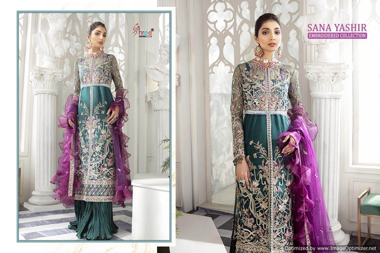 Shree Present Sana Yashir Pakistani Suits Collection.