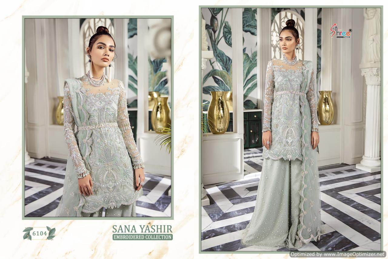 Shree Present Sana Yashir Pakistani Suits Collection.