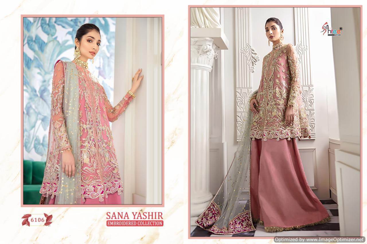 Shree Present Sana Yashir Pakistani Suits Collection.