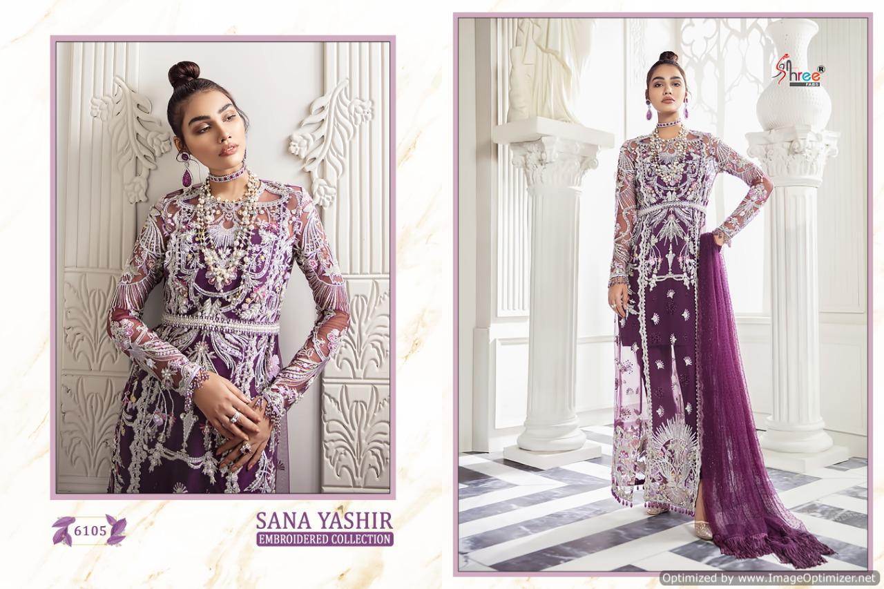 Shree Present Sana Yashir Pakistani Suits Collection.