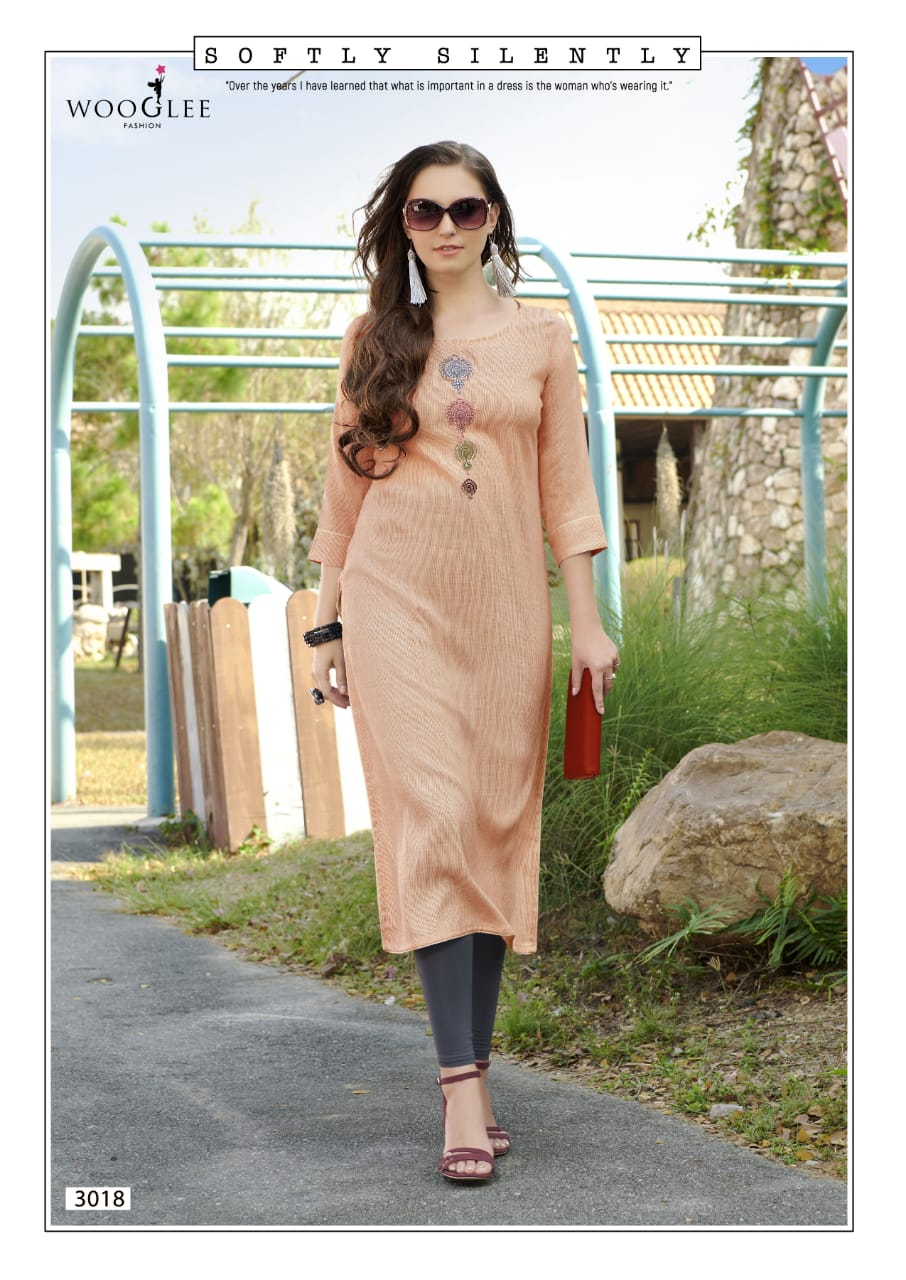 Wooglee Present Four Dhaga Kurtis Catalogue