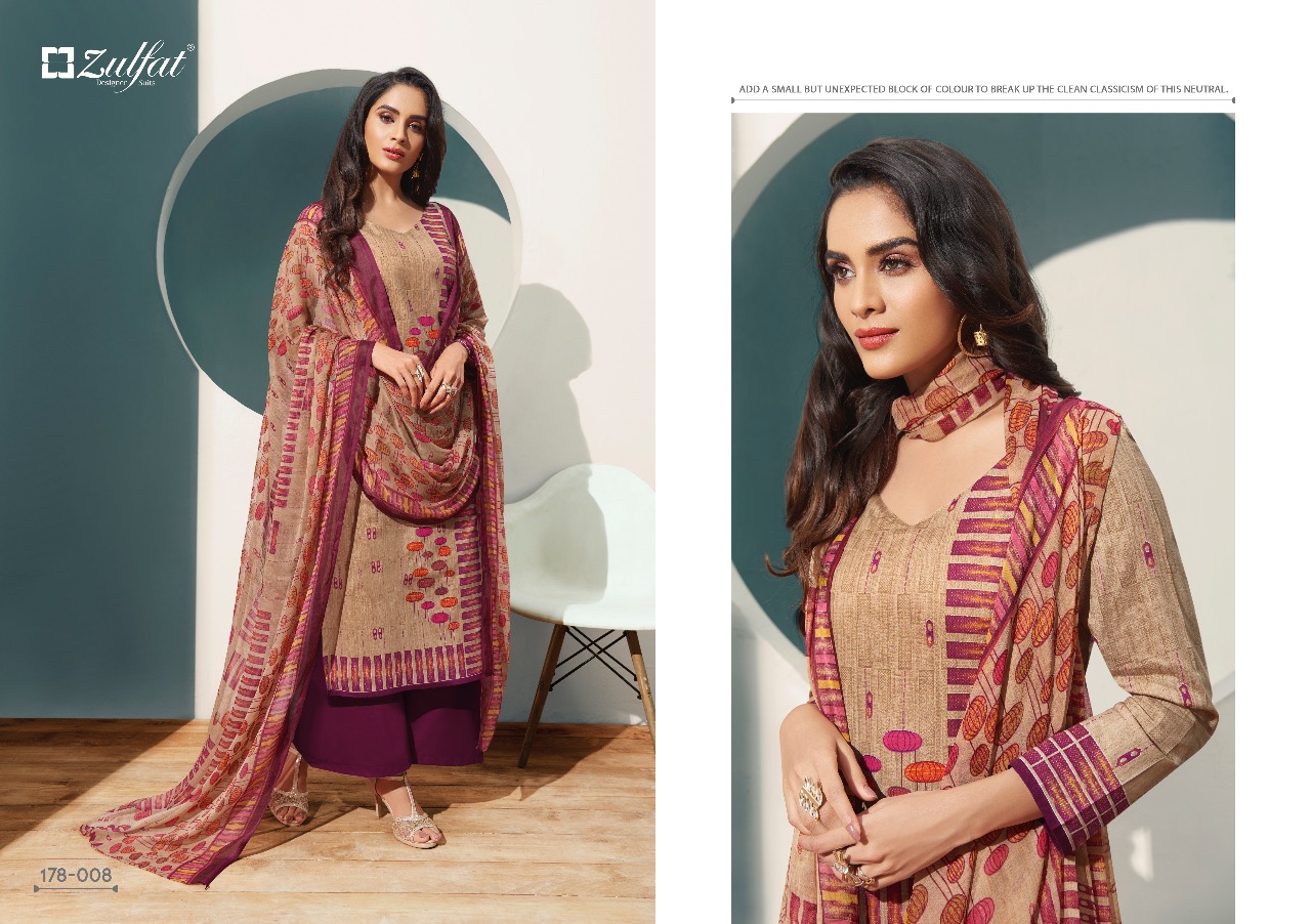 Zulfat Present Summer Fiesta Dress Material Catalogue