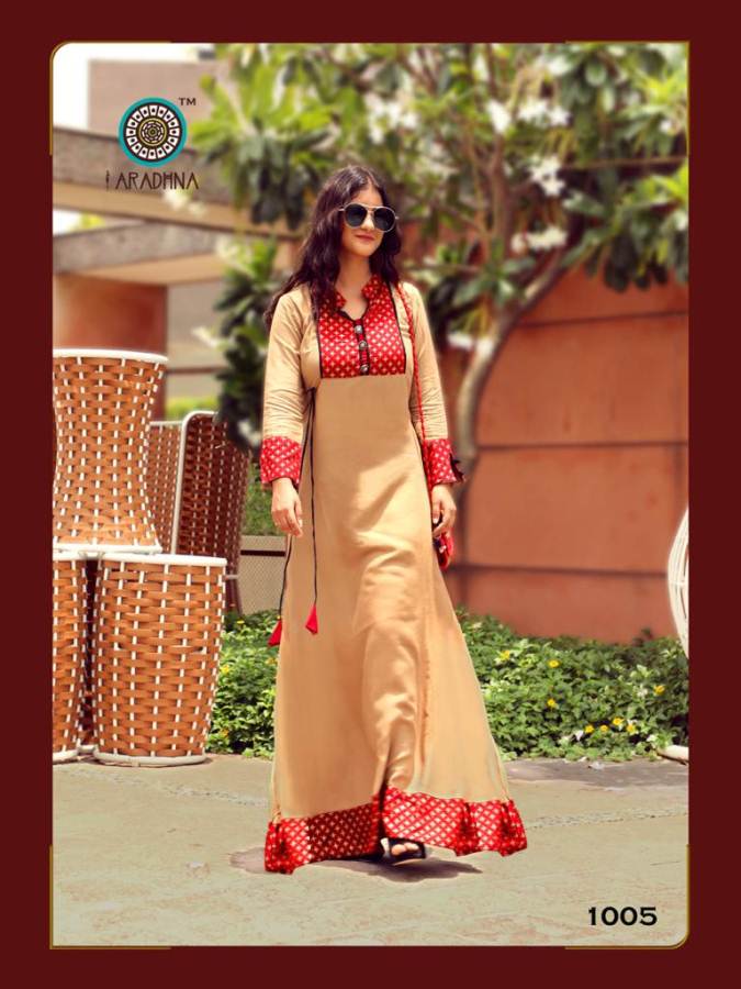 Aradhna Present Western Girl Long Kurti Collection