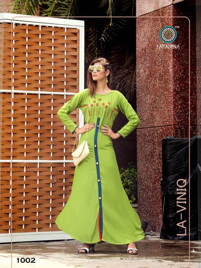 Aradhna Present Western Girl Long Kurti Collection