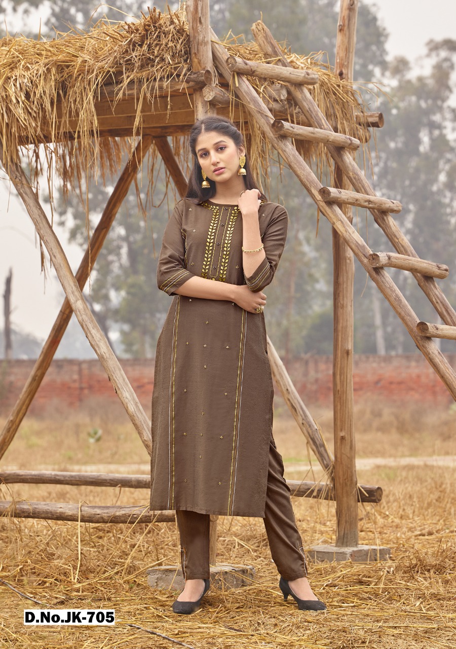 Fiesta  Present Mahal Kurtis With Pants Catalog