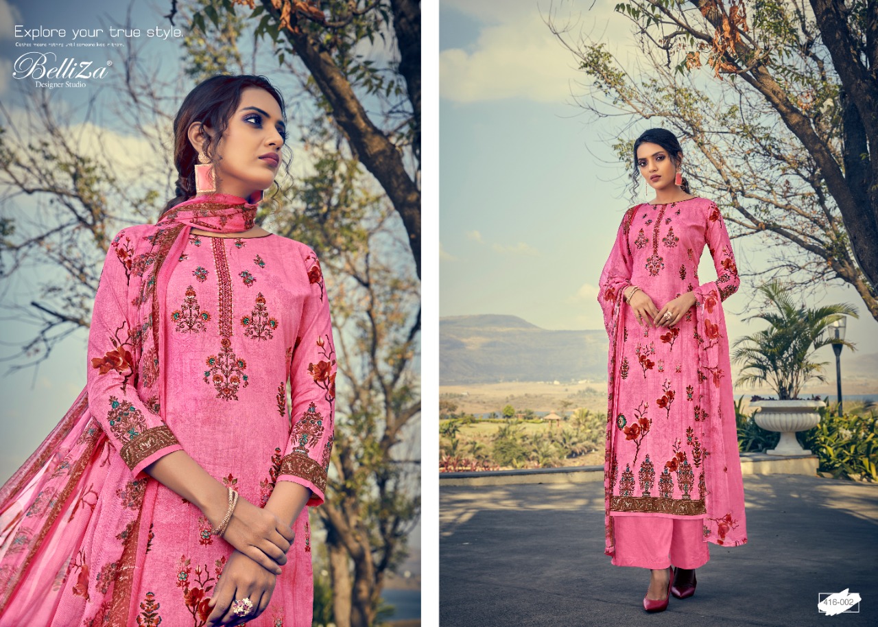Beliza Presents   Mahira Vol 2  Print Cotton Dress Material