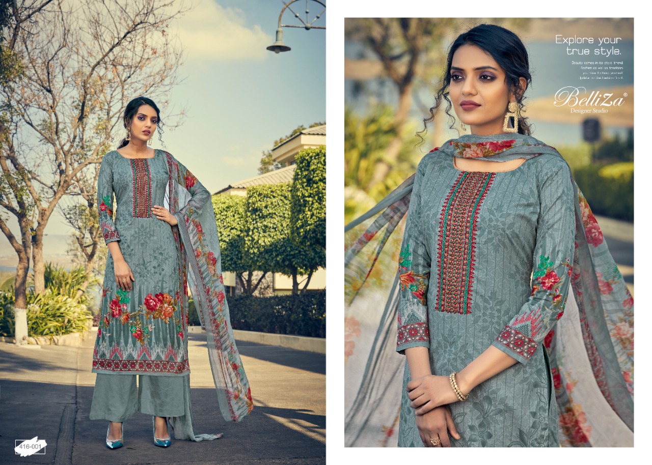 Beliza Presents   Mahira Vol 2  Print Cotton Dress Material