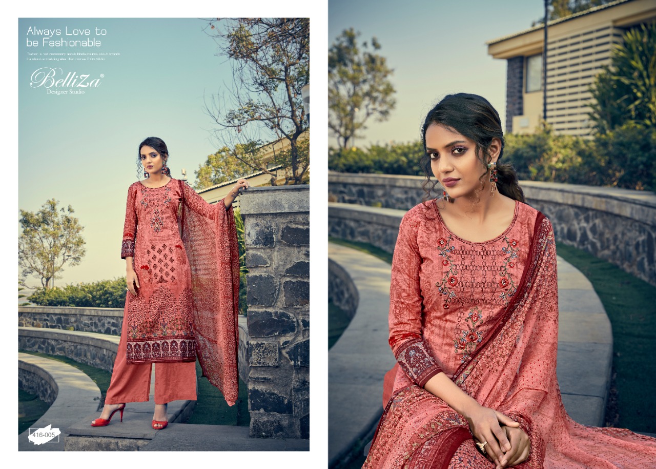 Beliza Presents   Mahira Vol 2  Print Cotton Dress Material