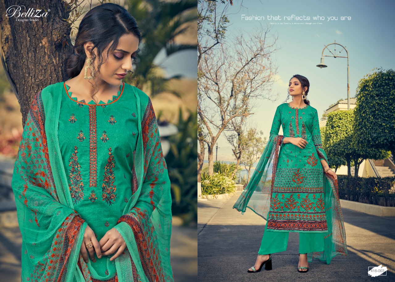 Beliza Presents   Mahira Vol 2  Print Cotton Dress Material