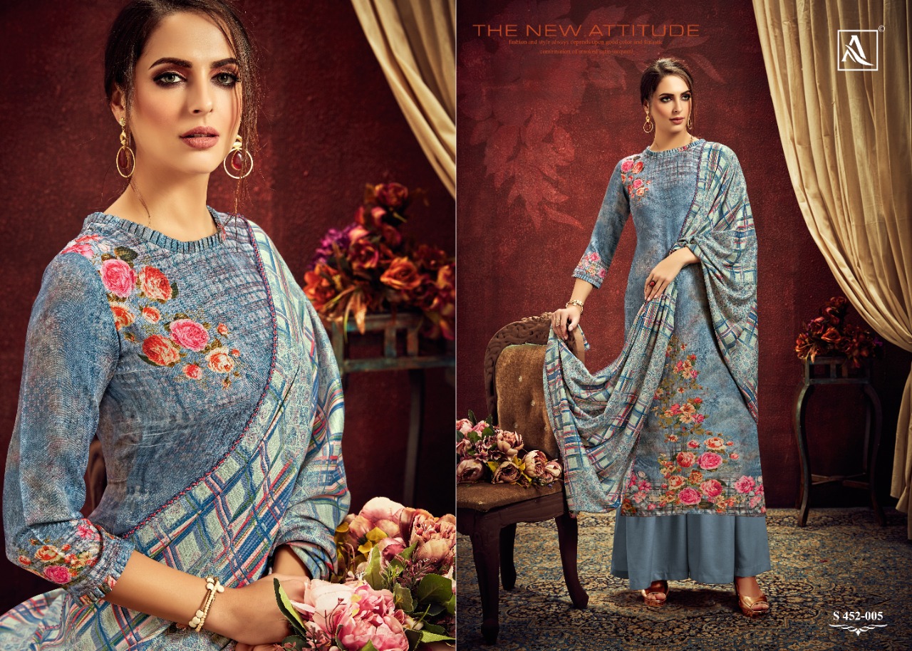 Alok Present  Aabrang Digital Printed Dress Material