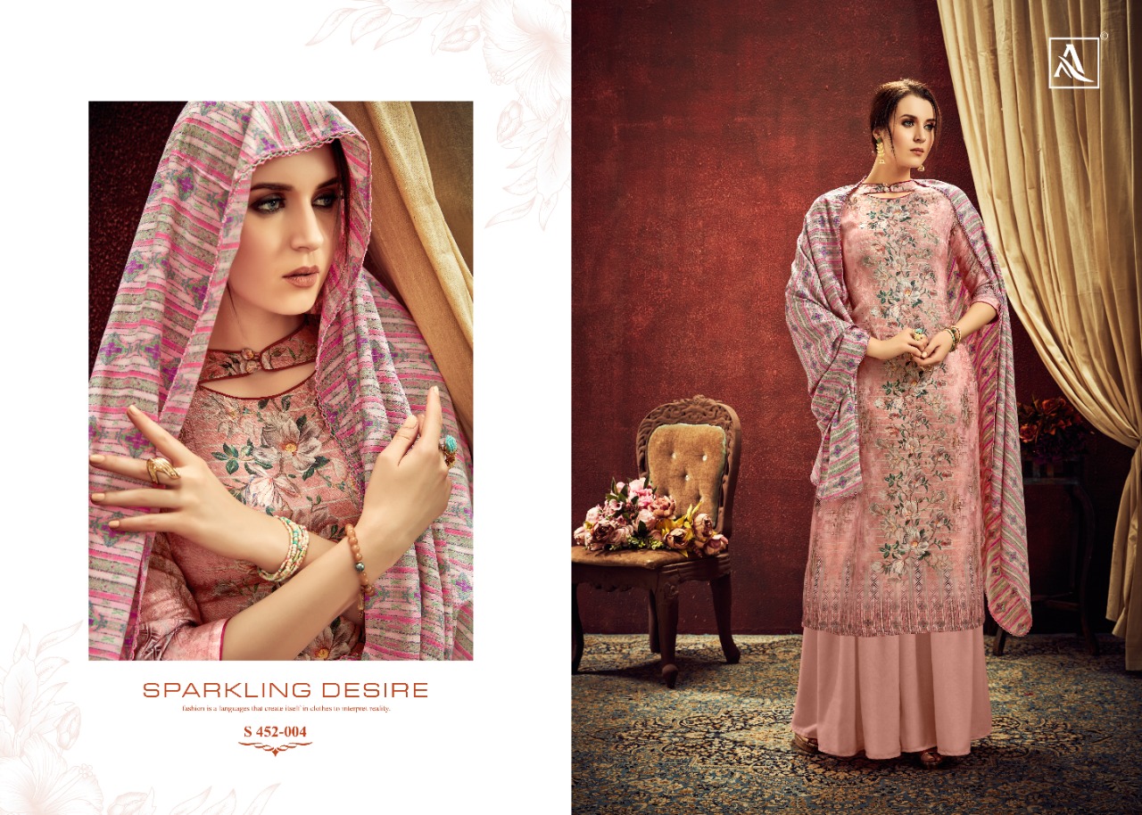 Alok Present  Aabrang Digital Printed Dress Material