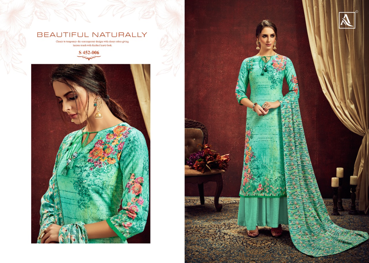 Alok Present  Aabrang Digital Printed Dress Material