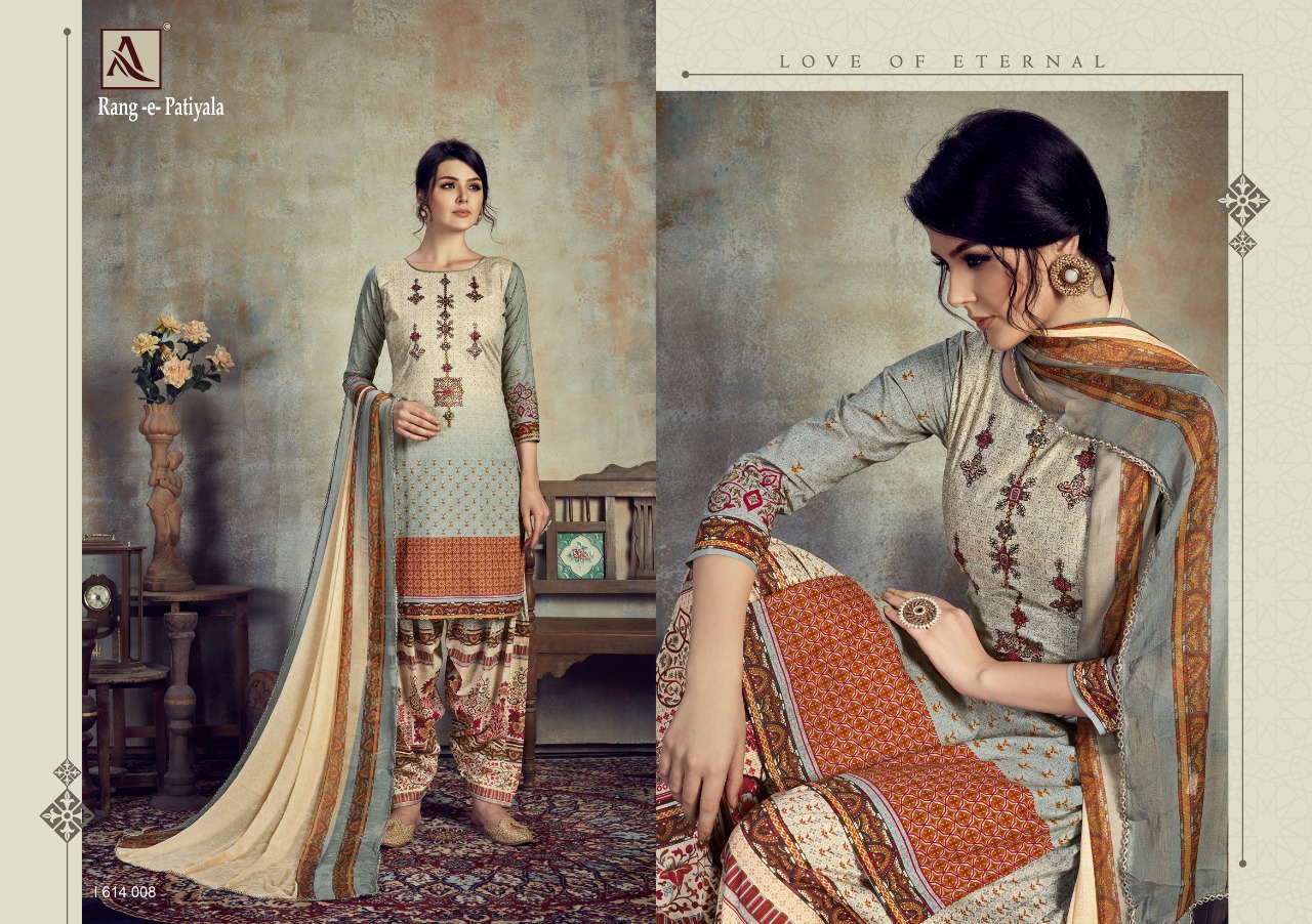 Alok Present   Range Patiyala Party Wear Collection