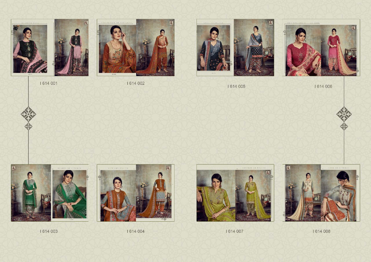 Alok Present   Range Patiyala Party Wear Collection