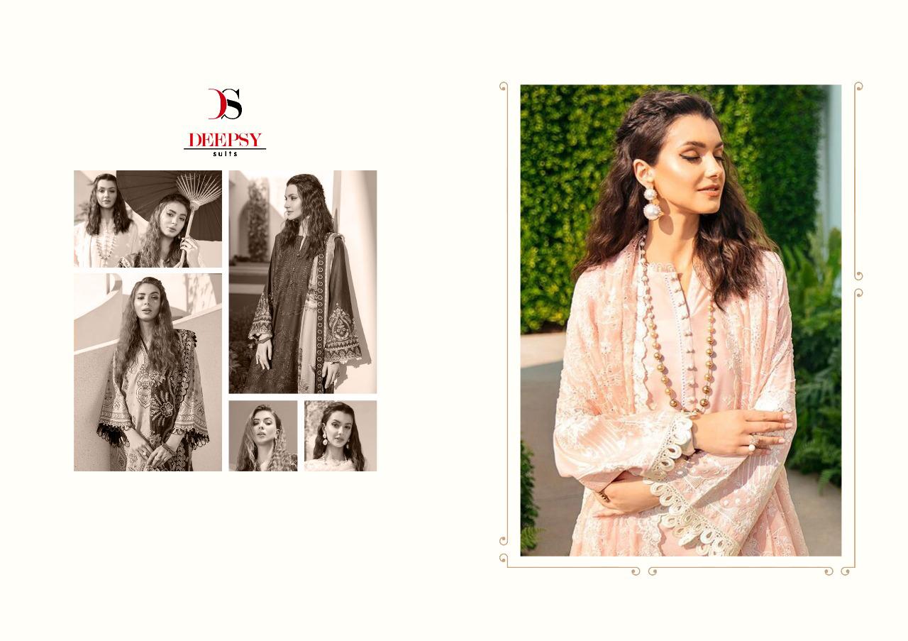 Deepsy Present Flora Pure Cotton Pakistani  Salwar Suit Collection