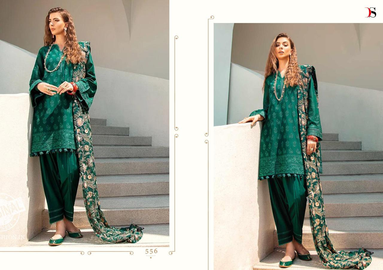 Deepsy Present Flora Pure Cotton Pakistani  Salwar Suit Collection