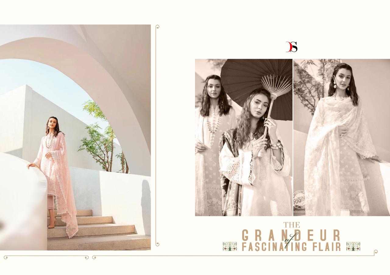 Deepsy Present Flora Pure Cotton Pakistani  Salwar Suit Collection
