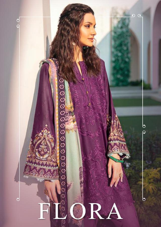 Deepsy Present Flora Pure Cotton Pakistani  Salwar Suit Collection