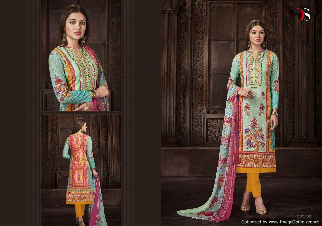 Deepsy  Present Florent  23 Digital Printed Dress Material