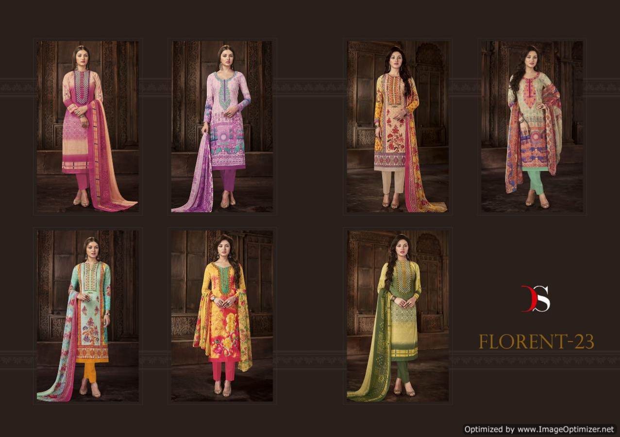 Deepsy  Present Florent  23 Digital Printed Dress Material