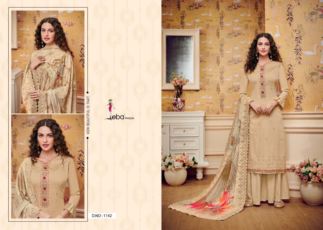 Eba Present  Hurma Vol 27party Wear  Dress Material