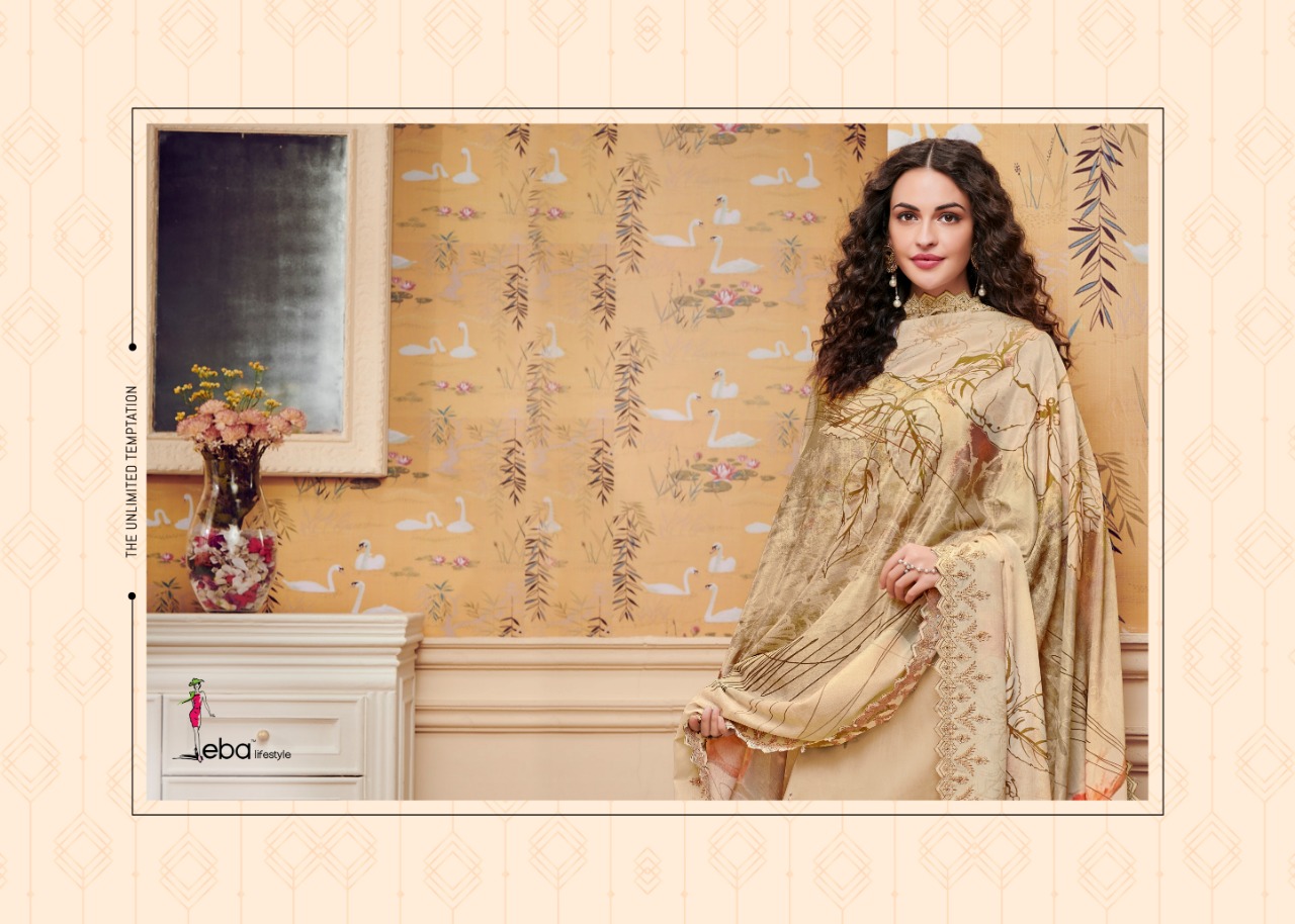 Eba Present  Hurma Vol 27party Wear  Dress Material