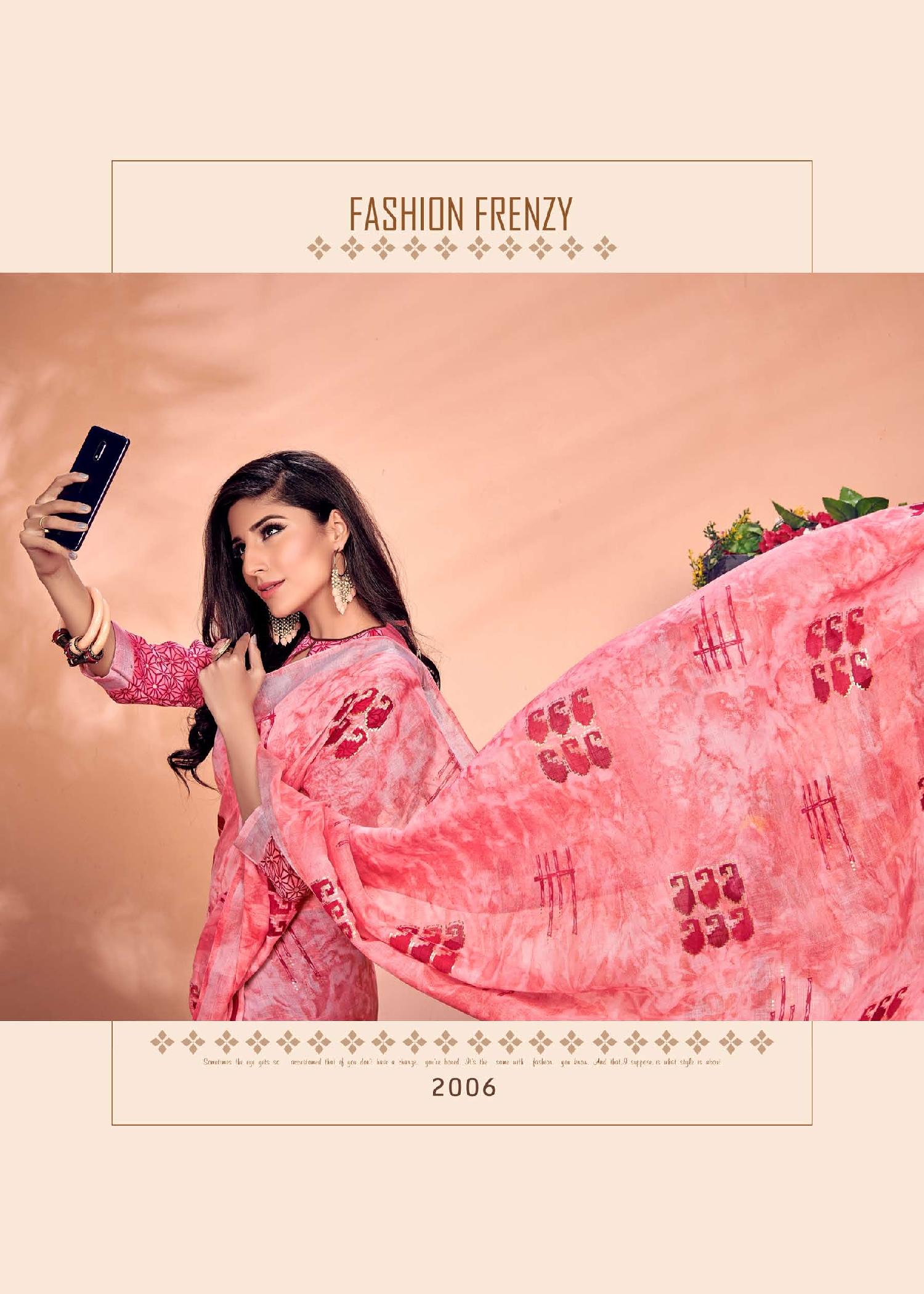 Jeevika Weight Less Casual Wear Sarees Catalogue