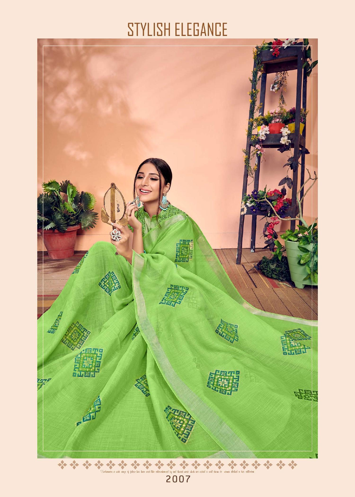 Jeevika Weight Less Casual Wear Sarees Catalogue