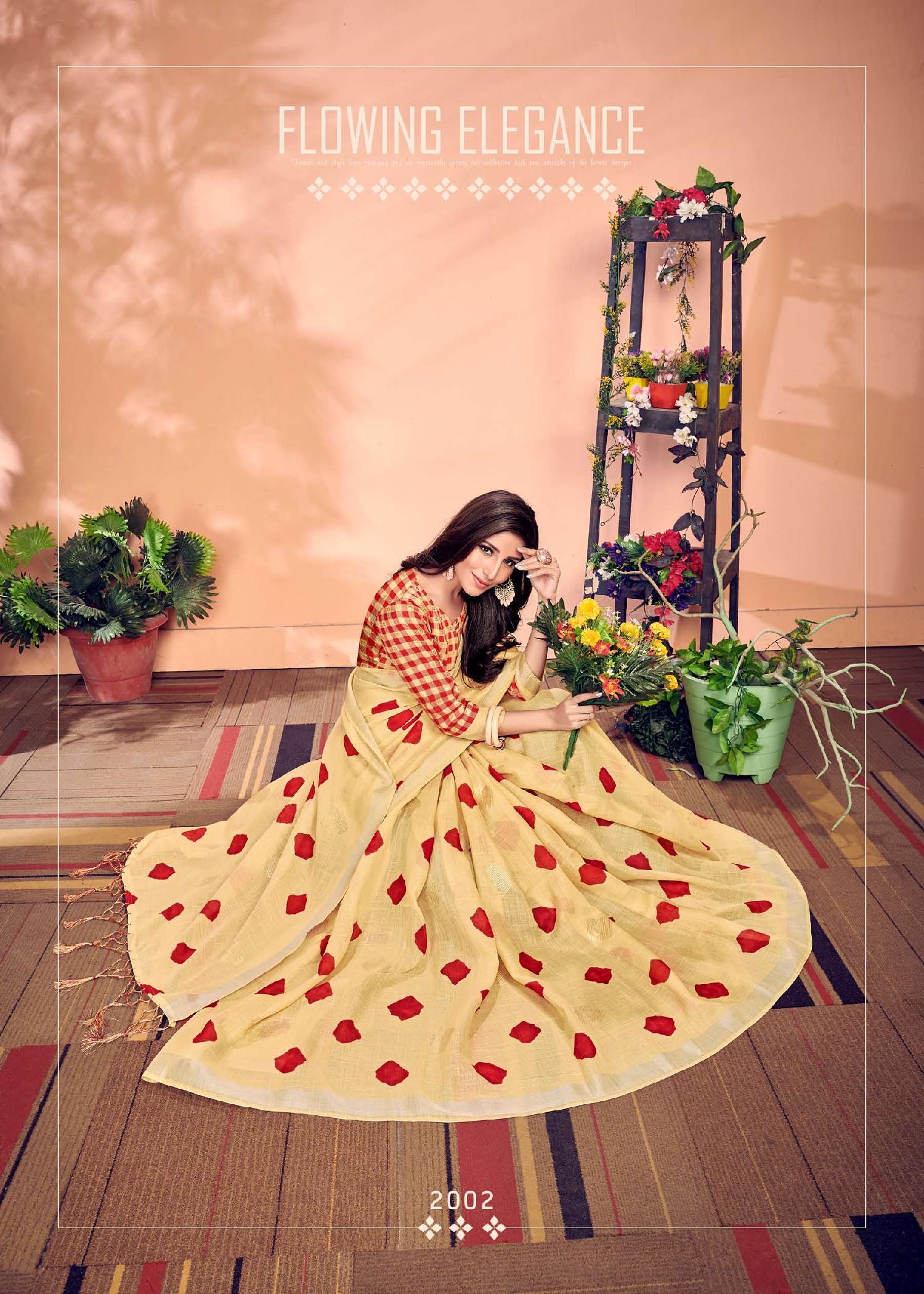 Jeevika Weight Less Casual Wear Sarees Catalogue