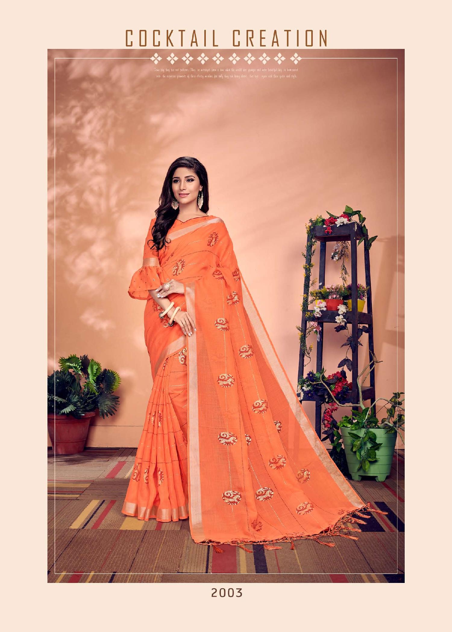 Jeevika Weight Less Casual Wear Sarees Catalogue