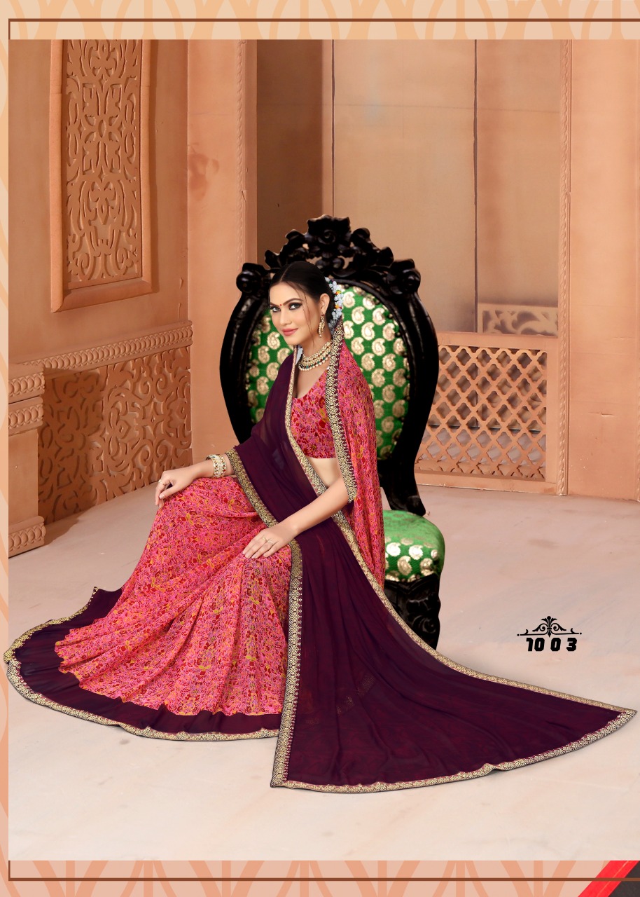 Kanishka Vol 3 Present Casual Wear Sarees Catalogue
