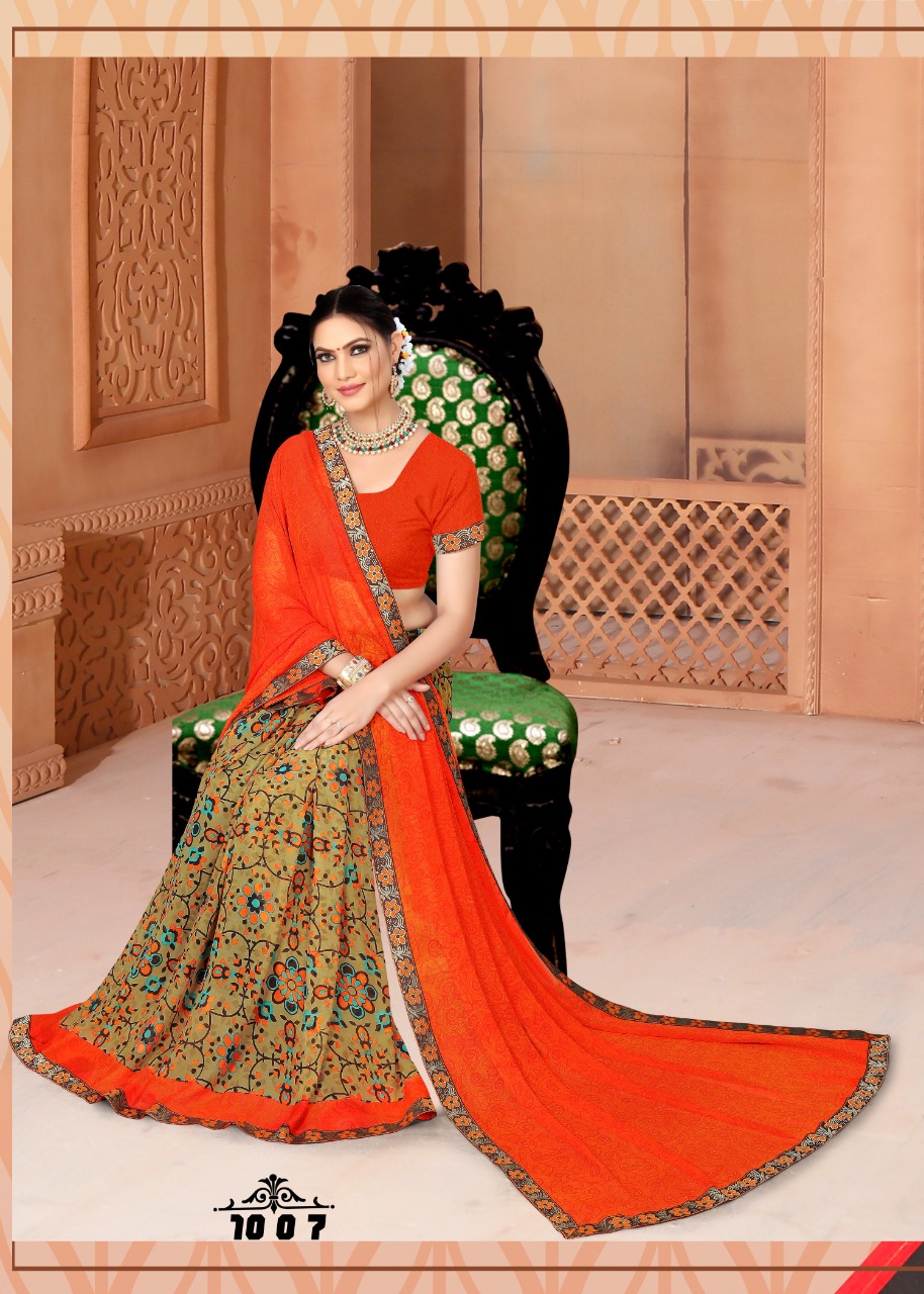 Kanishka Vol 3 Present Casual Wear Sarees Catalogue