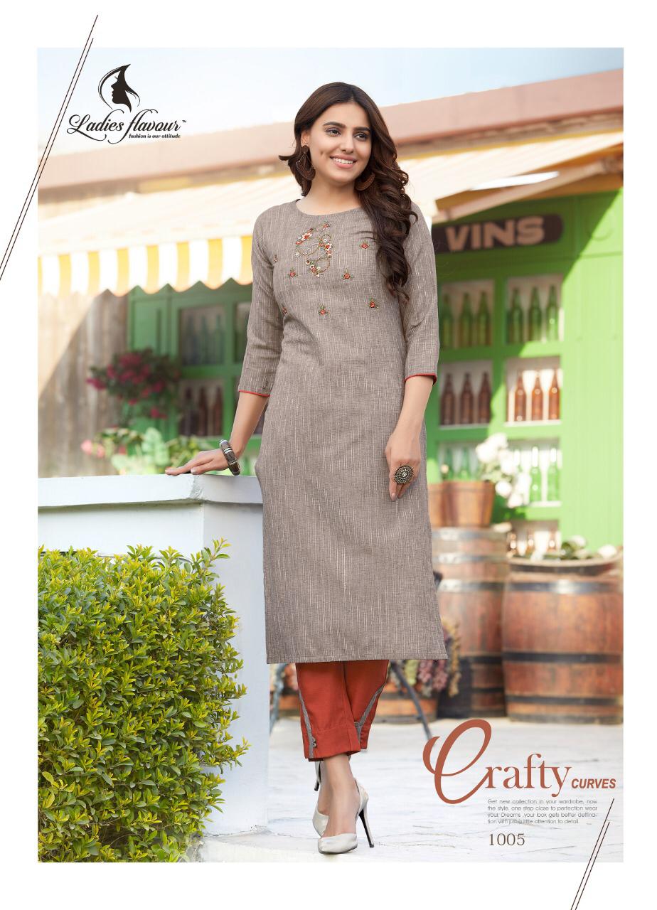 Ladies Flavour Present Miss-canada  Casual Wear Kurti