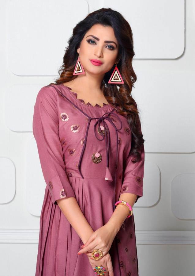 Ladies Flavour Present  Miss World Vol 2 Long Party Wear Kurti