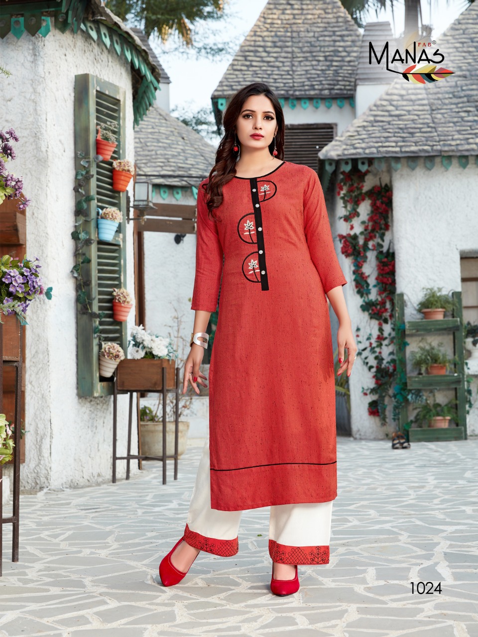 Manas  Present Anishka Vol 4 Kurtis Catalogue.