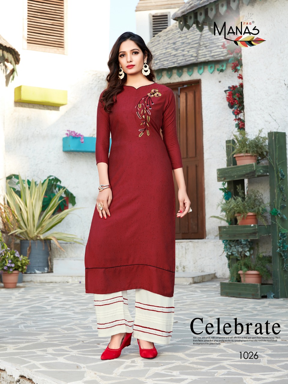 Manas  Present Anishka Vol 4 Kurtis Catalogue.