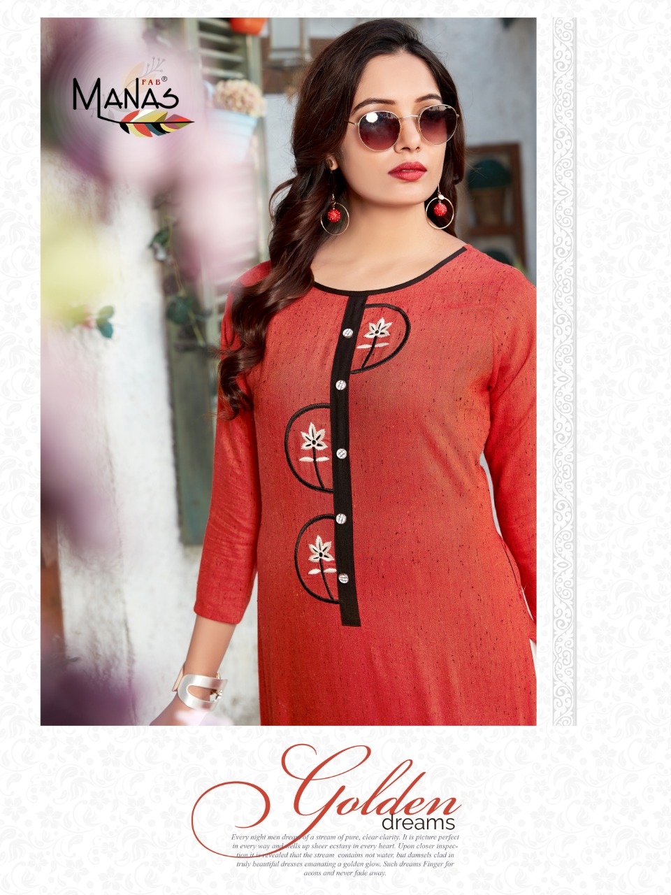 Manas  Present Anishka Vol 4 Kurtis Catalogue.