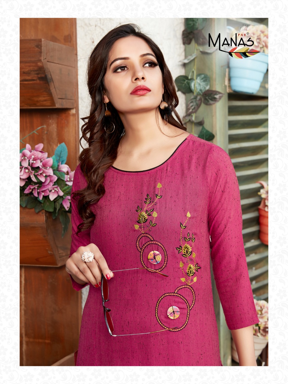 Manas  Present Anishka Vol 4 Kurtis Catalogue.