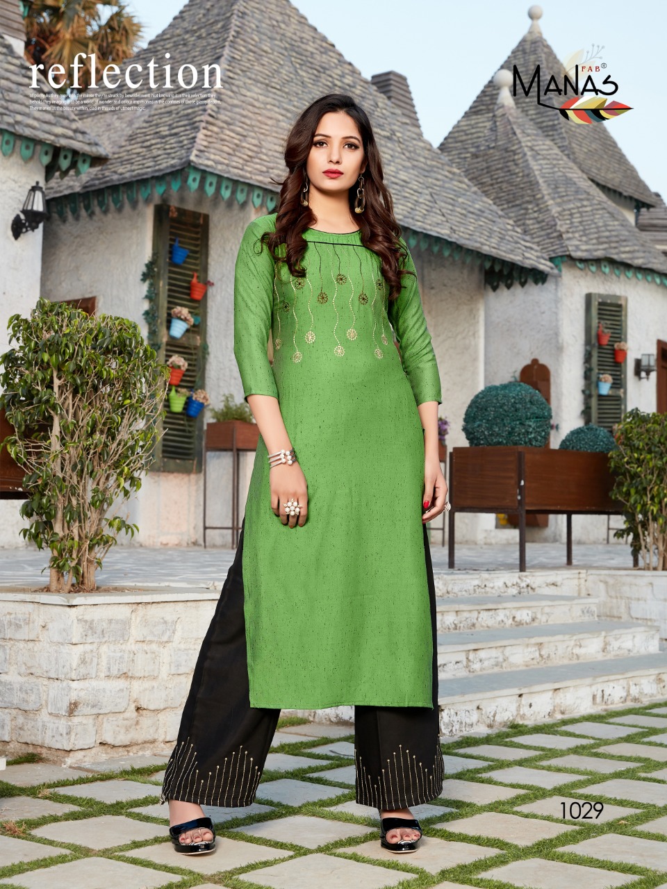 Manas  Present Anishka Vol 4 Kurtis Catalogue.