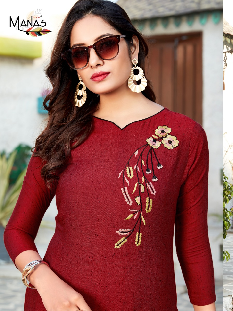 Manas  Present Anishka Vol 4 Kurtis Catalogue.