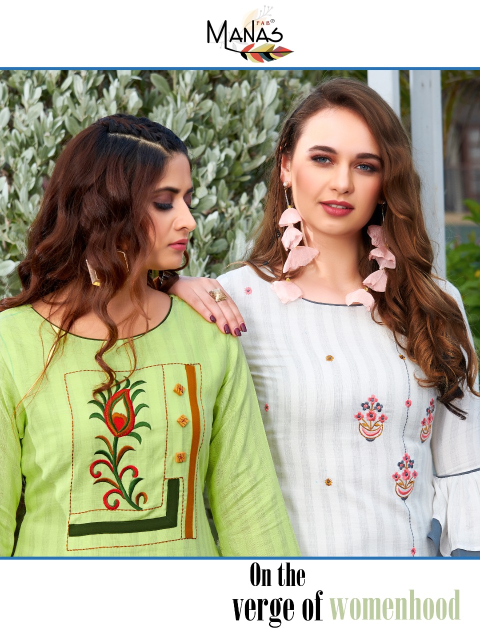Manas Present Hirwa Kurtis Catalogue