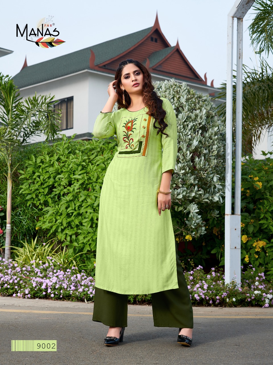 Manas Present Hirwa Kurtis Catalogue