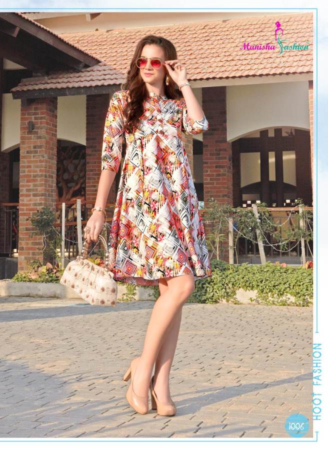 Malvika Vol 1 Manisha Fashion Party Wear  Kurti Catalogue