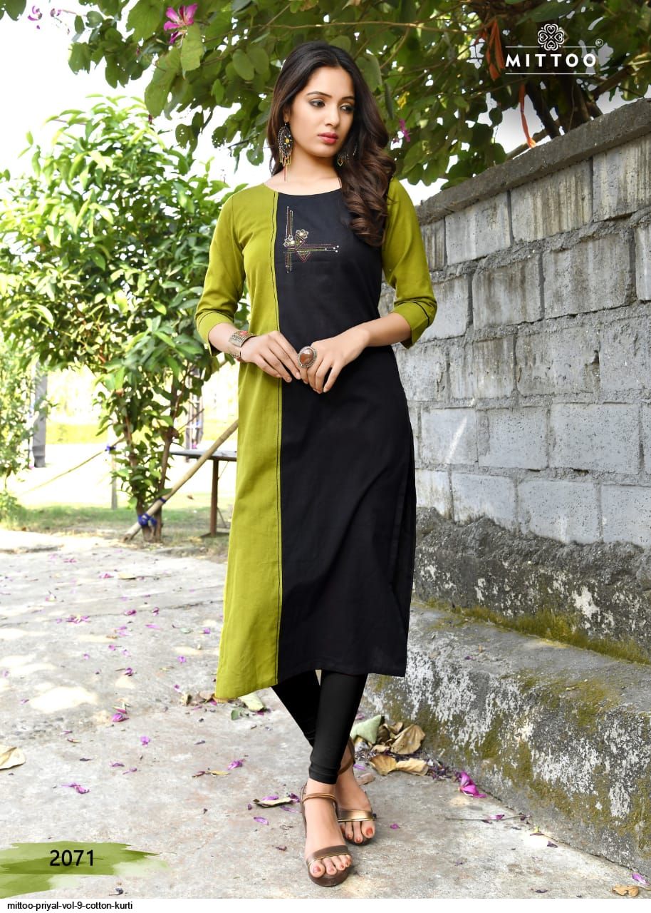 Mittoo Present Priyal Vol 9 Kurtis Catalogue