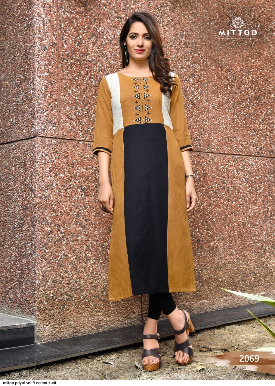 Mittoo Present Priyal Vol 9 Kurtis Catalogue