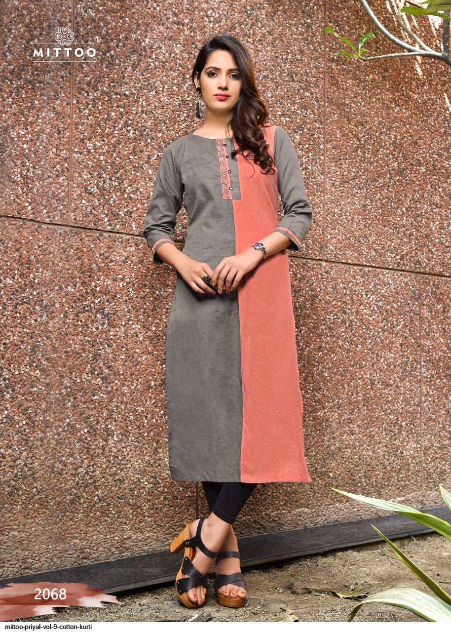 Mittoo Present Priyal Vol 9 Kurtis Catalogue