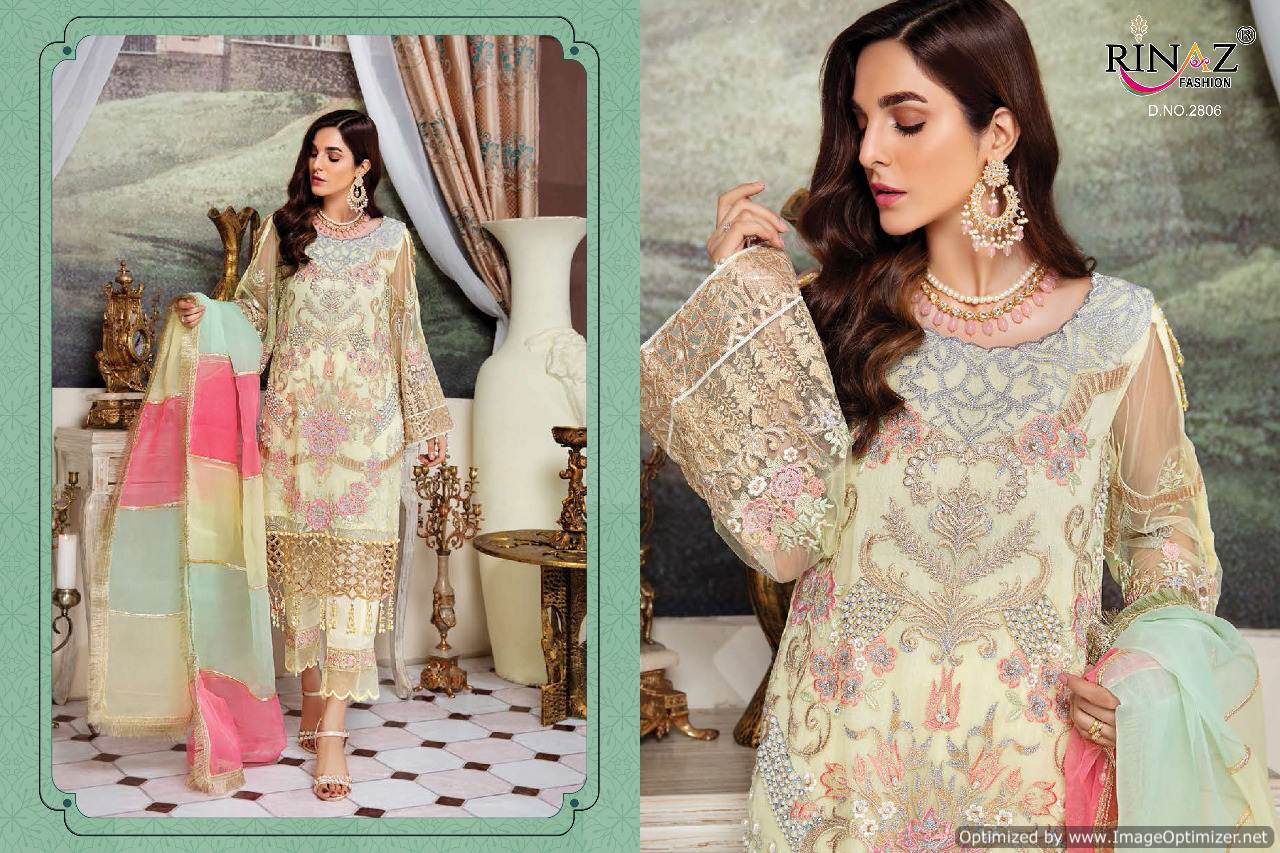 Rinaz Present Shenyl Pakistani Suits Collection