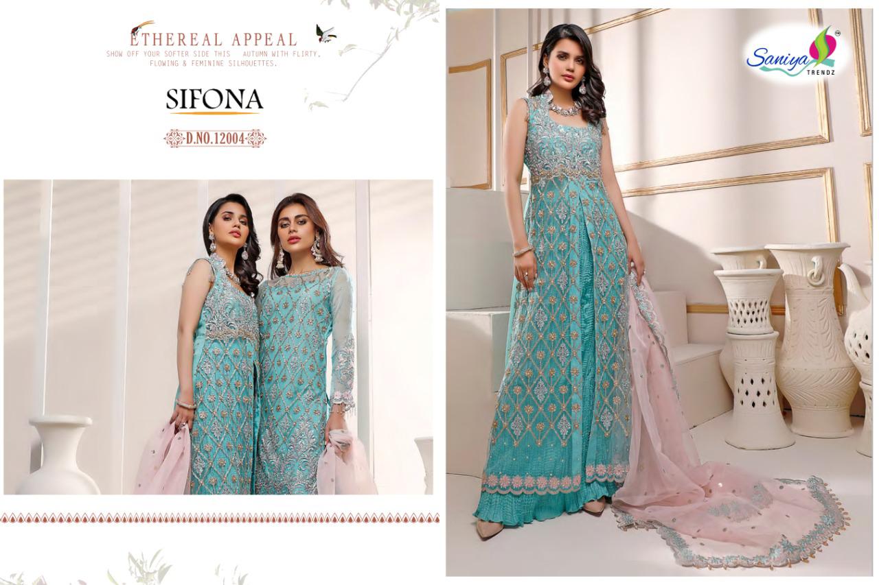 Saniya Sifona Embroidered Premium Pakistani Collection