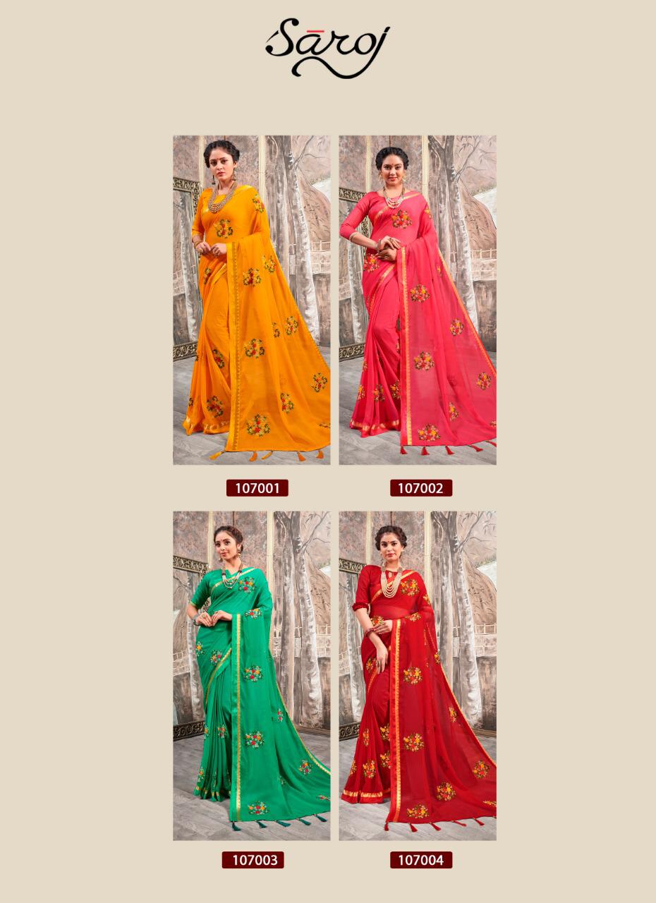 Saroj Present  Vinanti Sarees Catalogue
