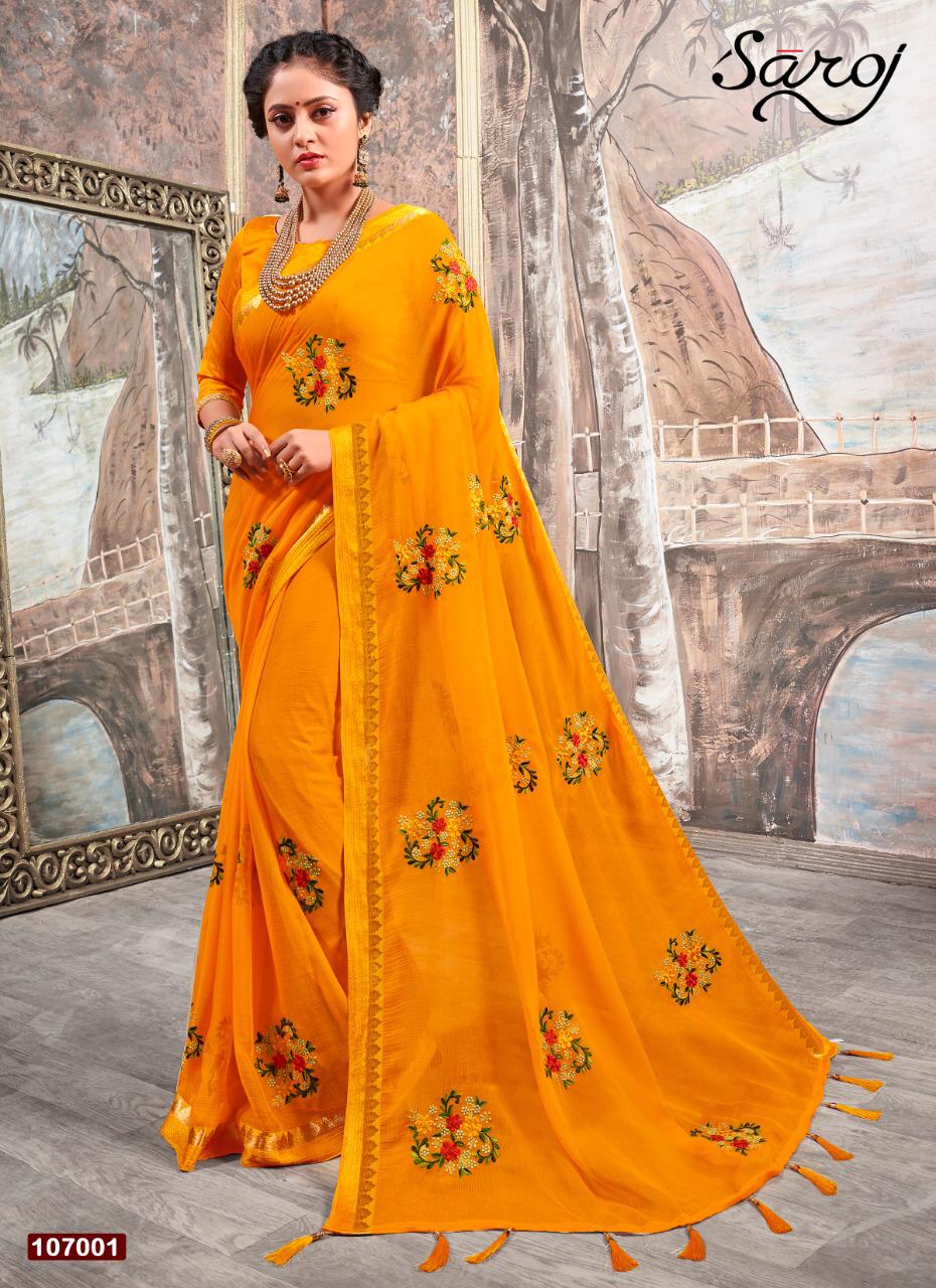 Saroj Present  Vinanti Sarees Catalogue